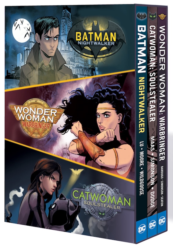 Front cover_The DC Icons Series: The Graphic Novel Box Set