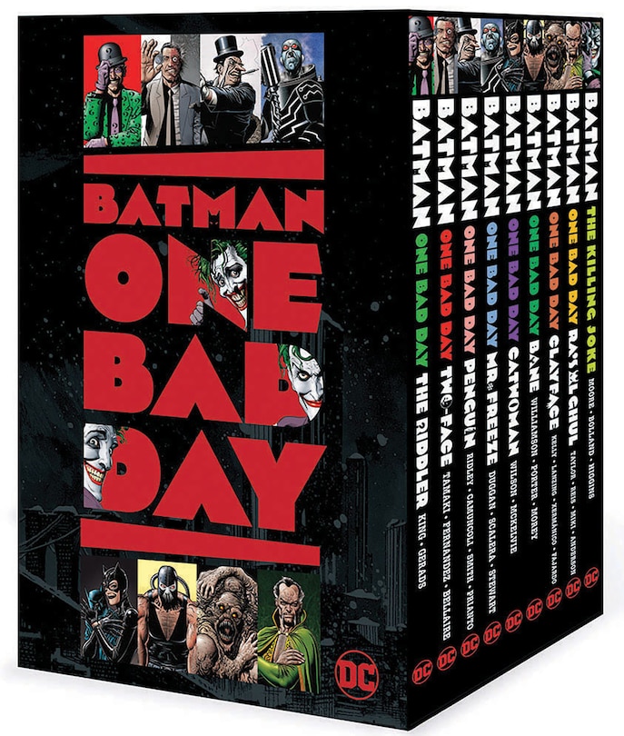 Front cover_Batman: One Bad Day Box Set