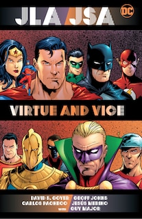 Front cover_JLA/JSA: Virtue and Vice (New Edition)