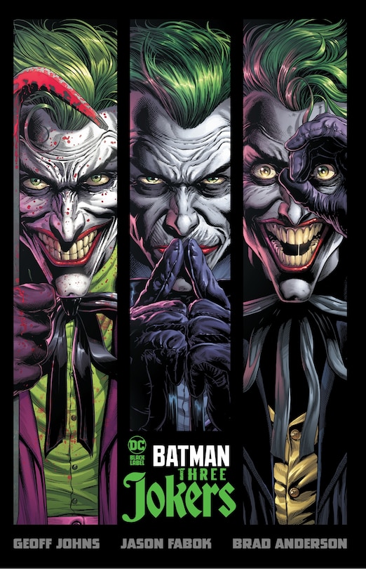 Front cover_Batman: Three Jokers