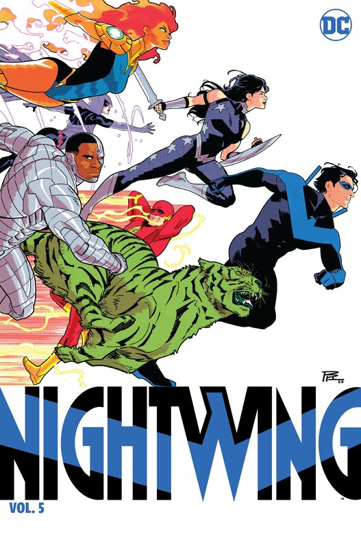 Front cover_Nightwing Vol. 5: Time of the Titans