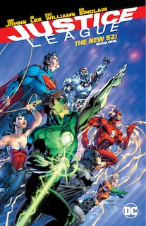 Front cover_Justice League: The New 52 Book One