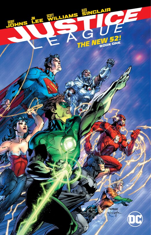 Front cover_Justice League: The New 52 Book One