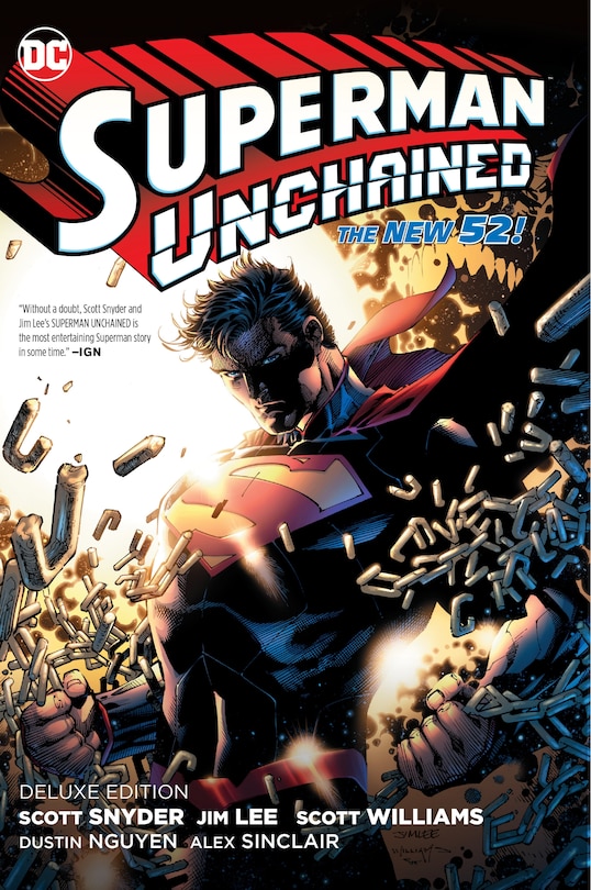 Front cover_Superman Unchained: The Deluxe Edition (New Edition)