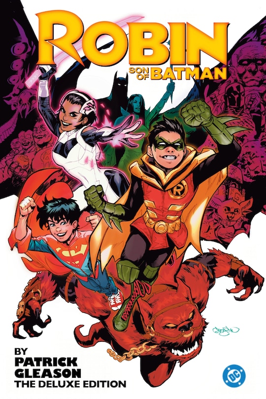 Front cover_Robin: Son of Batman by Patrick Gleason: The Deluxe Edition