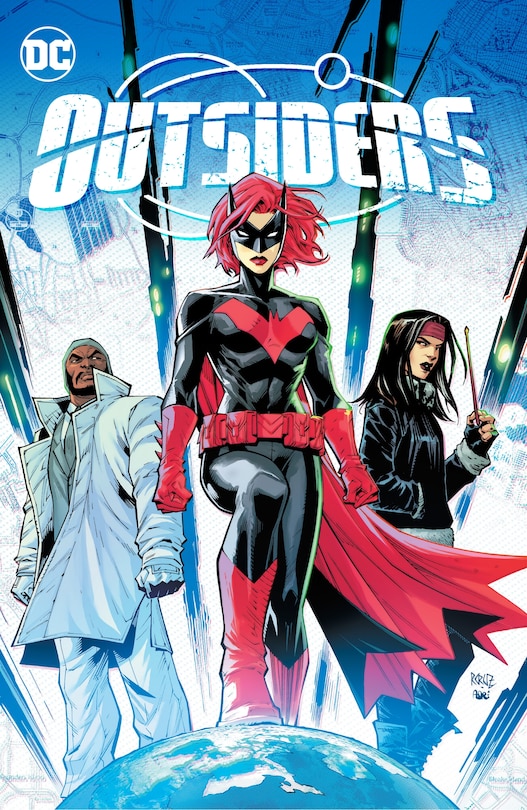 Front cover_Outsiders Vol. 1: Planet of the Bat