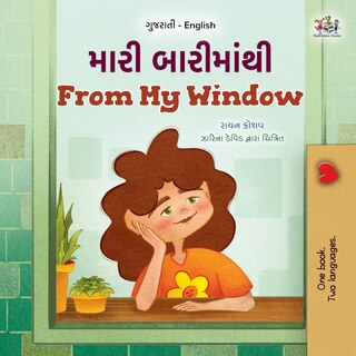 Front cover_From My Window (Gujarati English Bilingual Kids Book)