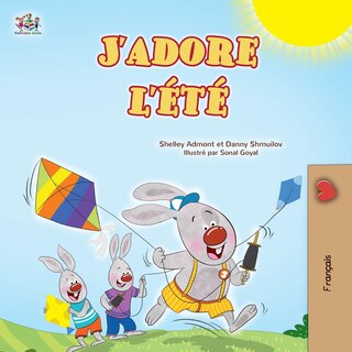 Couverture_I Love Summer (French Children's Book)