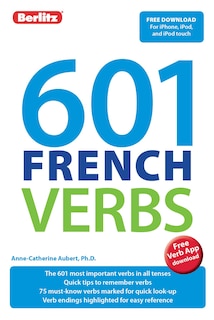 Front cover_601 French Verbs
