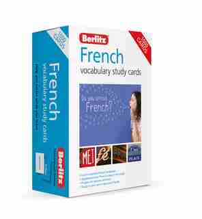 Berlitz Vocabulary Study Cards French (language Flash Cards) de Berlitz