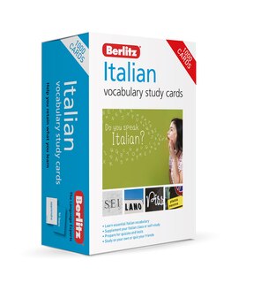 Couverture_Berlitz Vocabulary Study Cards Italian (language Flash Cards)