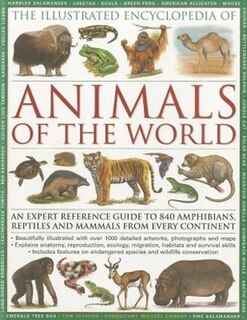 Front cover_The Illustrated Encyclopedia of Animals of the World
