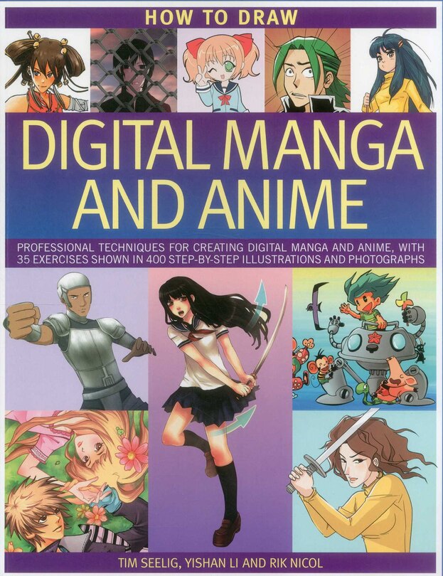 Front cover_How To Draw Digital Manga And Anime