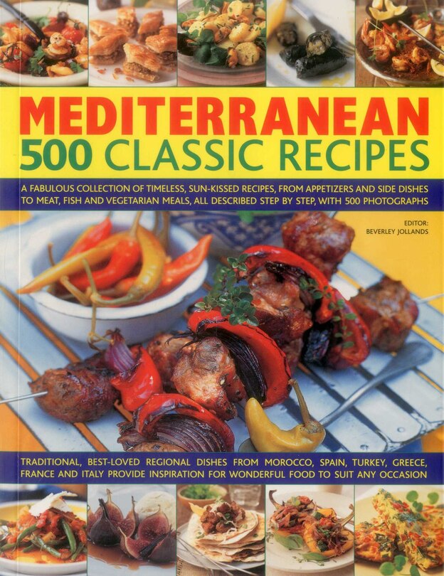 Front cover_Mediterranean: 500 Classic Recipes