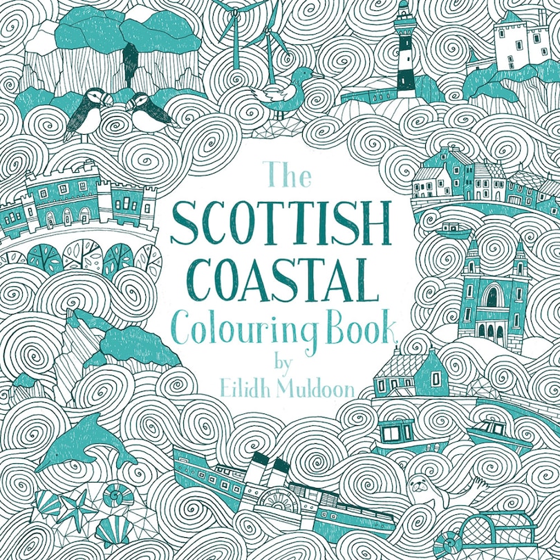 Couverture_The Scottish Coastal Colouring Book