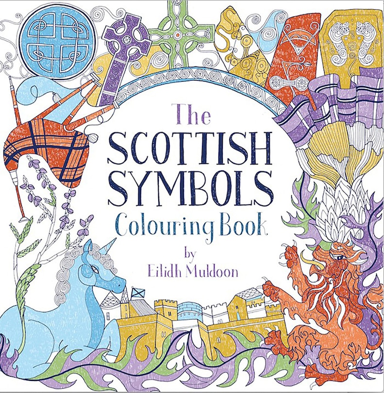 Couverture_The Scottish Symbols Colouring Book