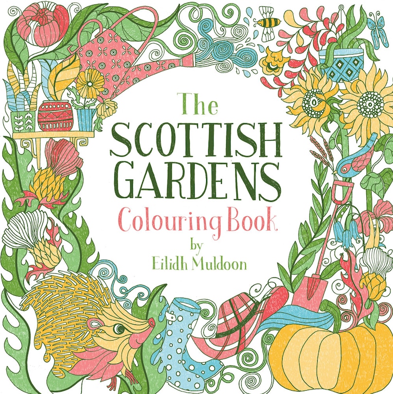 Couverture_The Scottish Gardens Colouring Book
