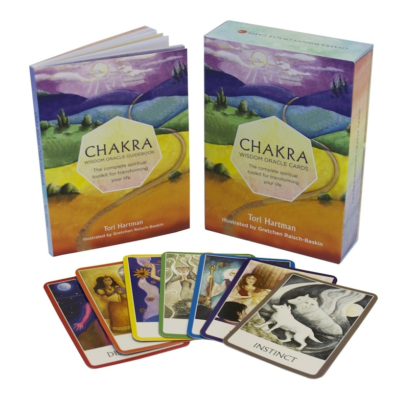 Front cover_Chakra Wisdom Oracle Cards