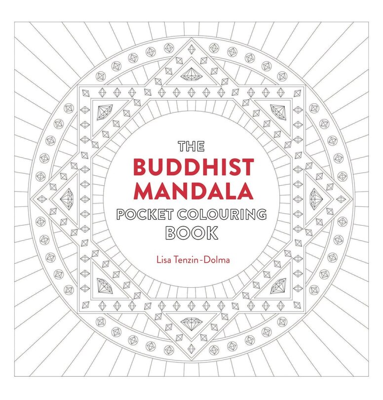 Front cover_Buddhist Mandala Pocket Coloring Book