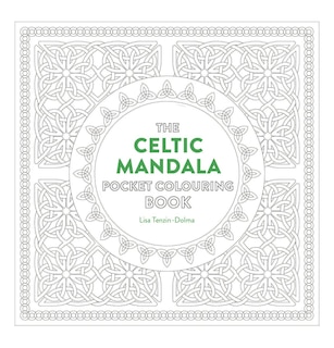 Front cover_Celtic Mandala Pocket Coloring Book