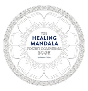 Front cover_Healing Mandala Pocket Coloring Book