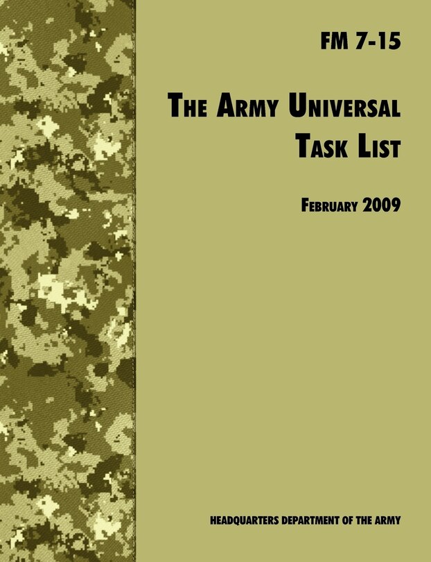 Front cover_The Army Universal Task List
