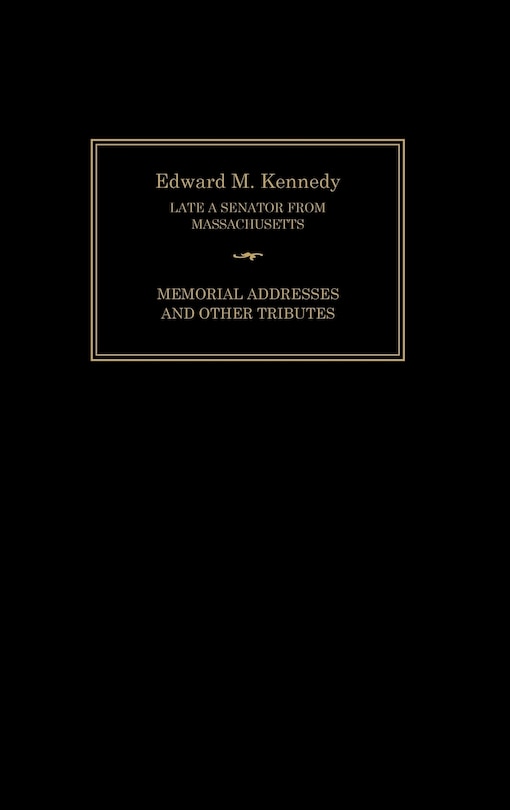 Front cover_Edward M. Kennedy