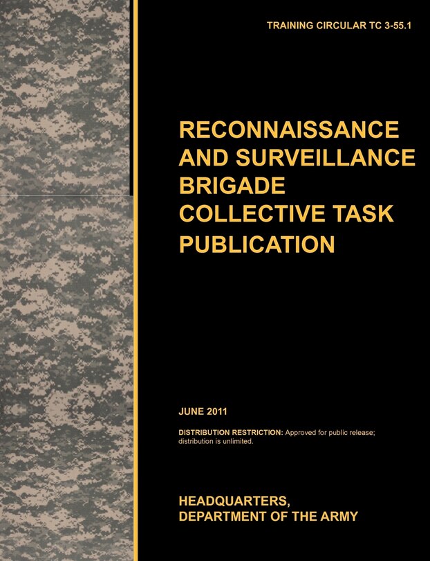 Front cover_Recconnaisance and Surveillance Brigade Collective Task Publication