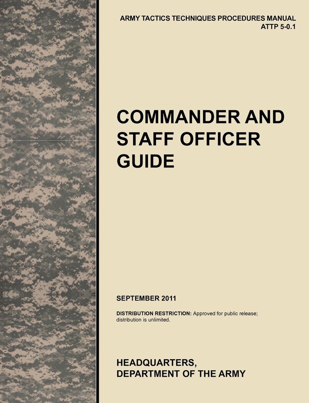 Couverture_Commander and Staff Officer Guide