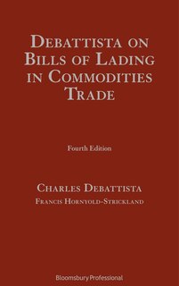 Couverture_Debattista On Bills Of Lading In Commodities Trade