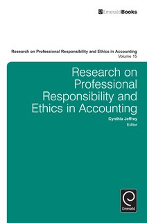 Front cover_Research on Professional Responsibility and Ethics in Accounting