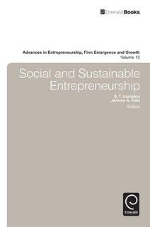 Front cover_Social and Sustainable Entrepreneurship