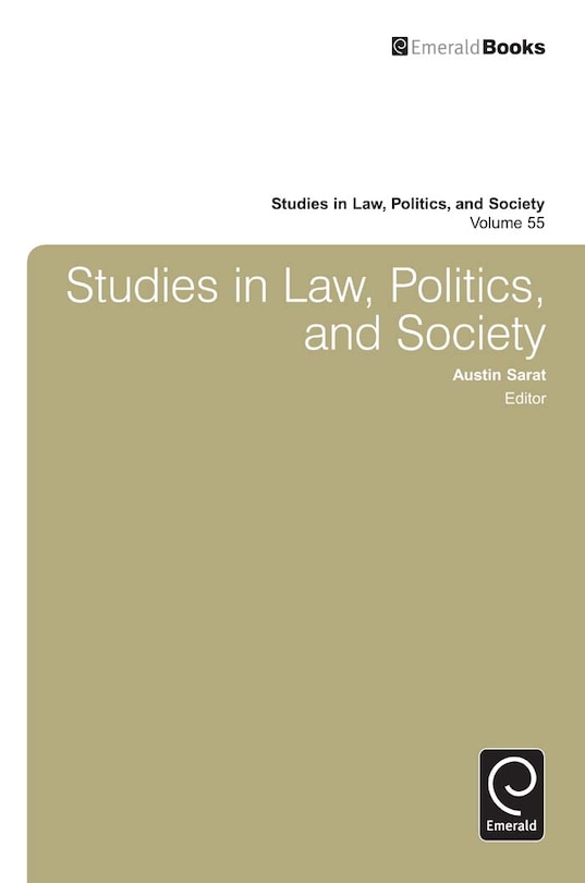 Front cover_Studies in Law, Politics and Society