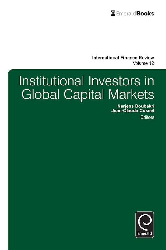 Front cover_Institutional Investors In Global Capital Markets
