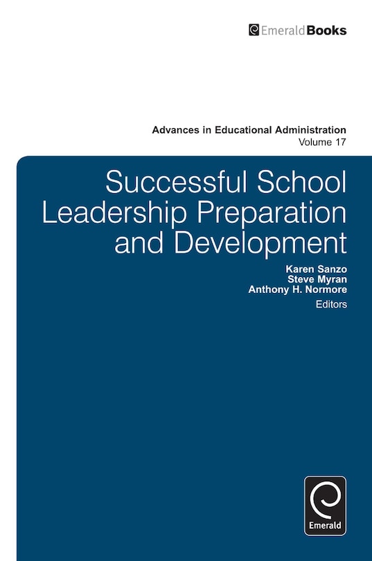 Front cover_Successful School Leadership Preparation and Development