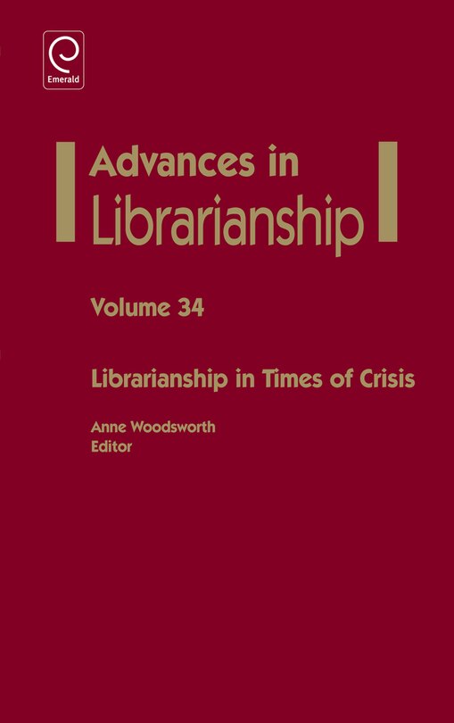 Front cover_Librarianship in Times of Crisis