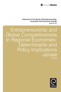 Front cover_Entrepreneurship and Global Competitiveness in Regional Economies