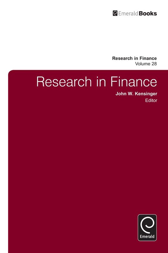 Front cover_Research in Finance