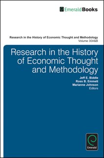 Front cover_Research in the History of Economic Thought and Methodology