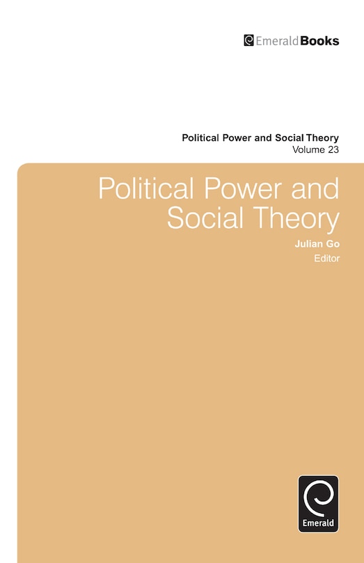 Couverture_Political Power and Social Theory