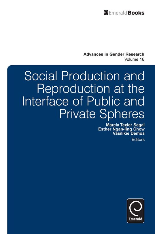 Couverture_Social Production and Reproduction at the Interface of Public and Private Spheres