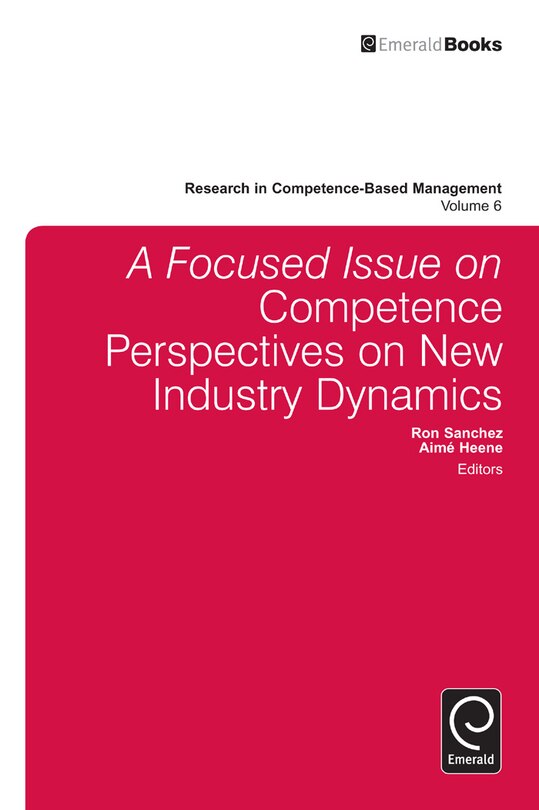 Couverture_A focussed Issue on Competence Perspectives on New Industry Dynamics