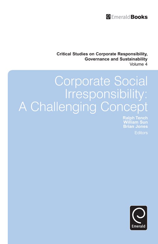 Front cover_Corporate Social Irresponsibility