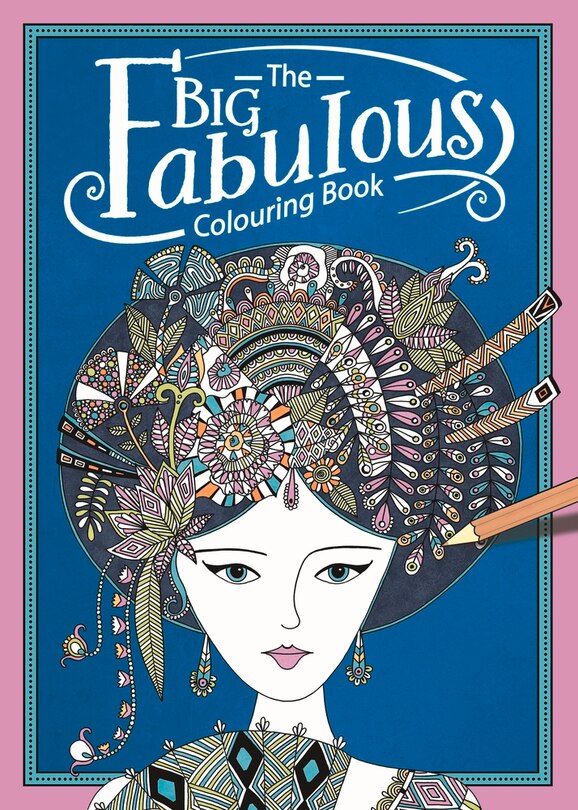 Front cover_The Big Fabulous Colouring Book