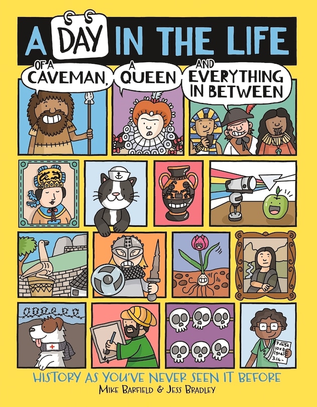 Couverture_A Day in the Life of a Caveman, a Queen and Everything In Between