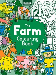 Front cover_The Farm Colouring Book