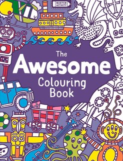 Front cover_The Awesome Colouring Book