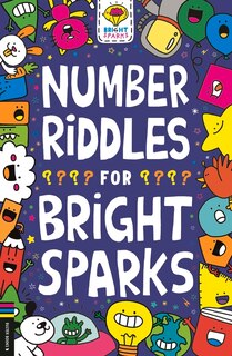 Front cover_Number Riddles For Bright Sparks