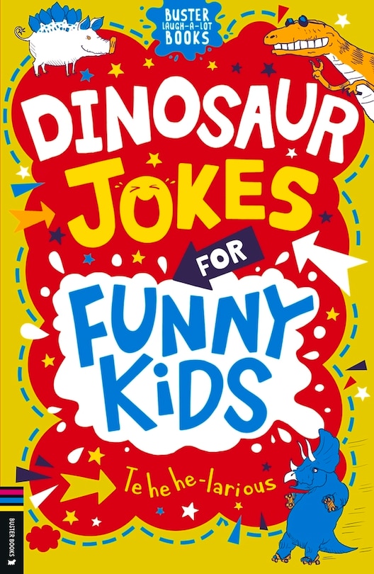 Front cover_Dinosaur Jokes for Funny Kids
