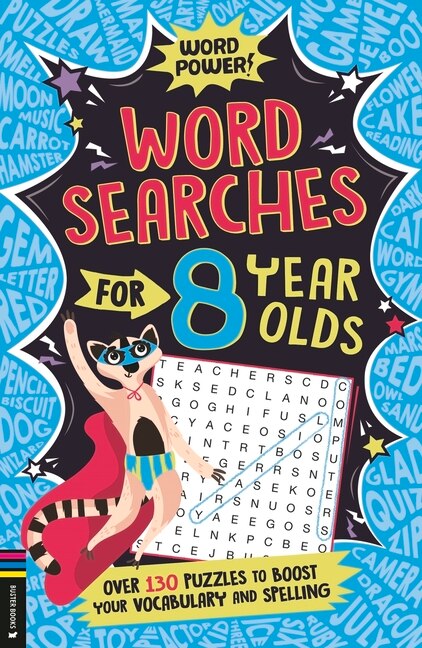 Couverture_Wordsearches for 8 Year Olds